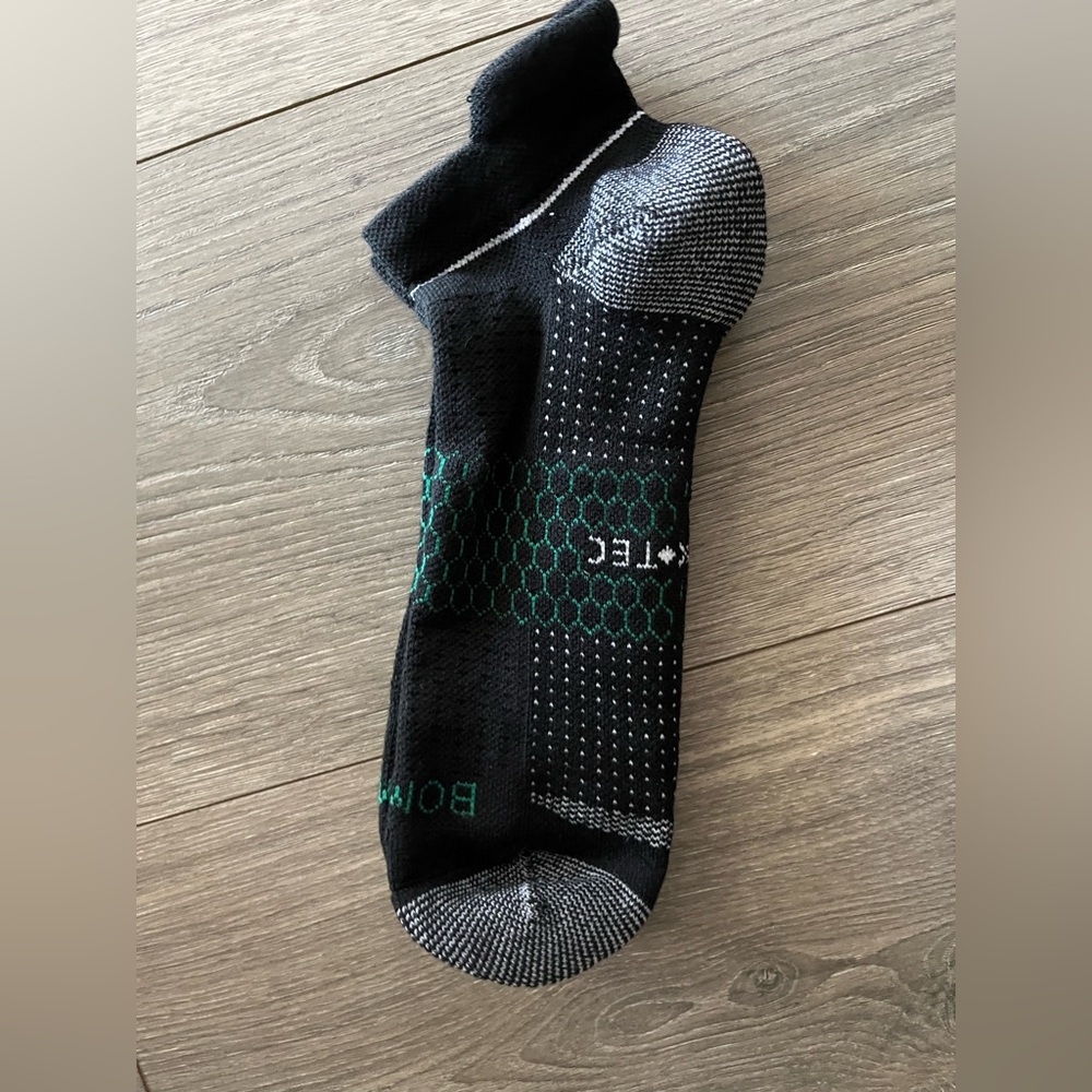 NWOT Bombas Mens Hex Golf Tab Socks in Black